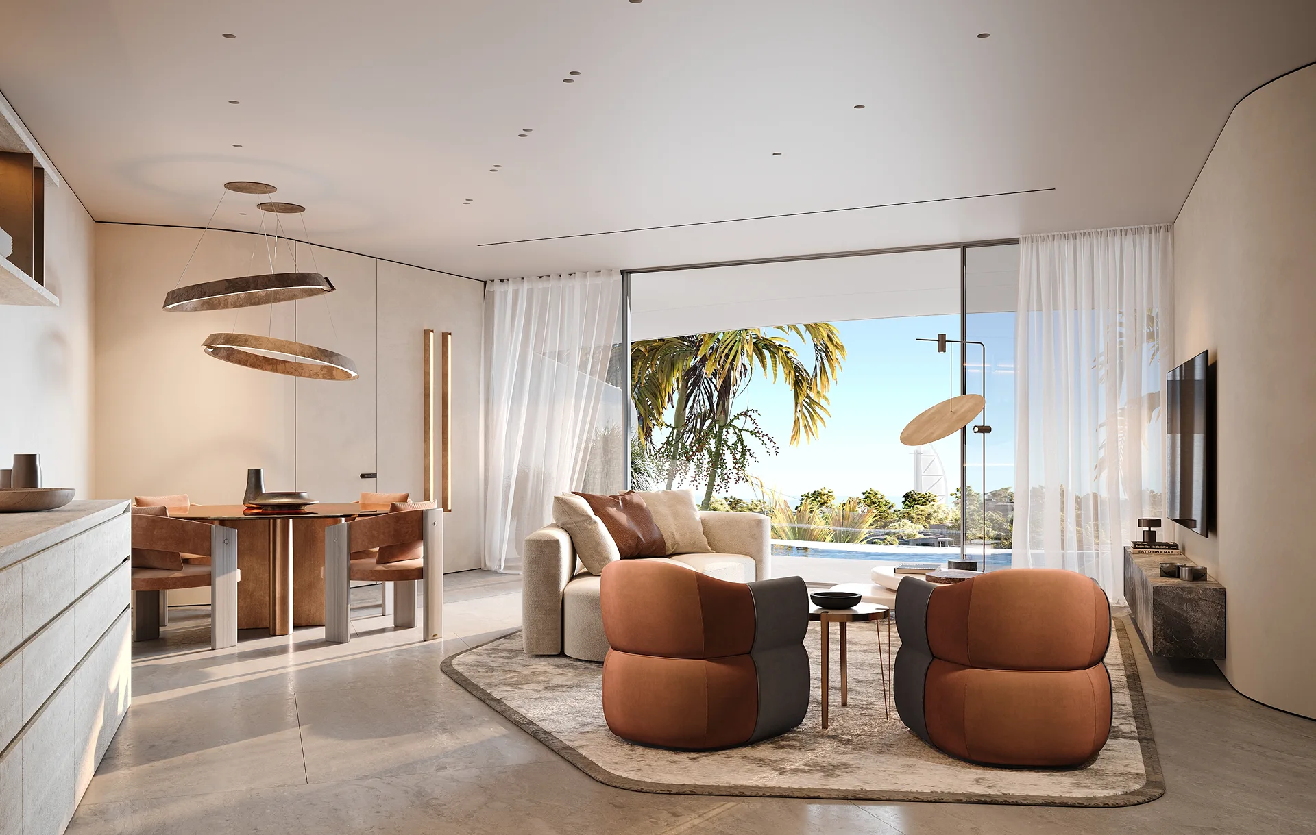 Fully Furnished Apartments by Trussardi Casa